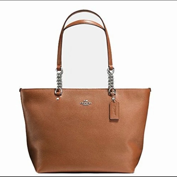 Coach Leather 36600 Tote with Silver Accents
Size: OS - Picture 2 of 13